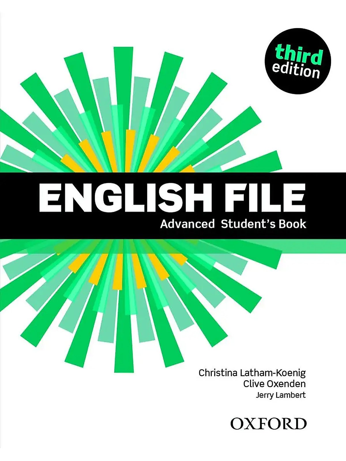 Обложка Oxford English File Advanced Student's Book, third edition