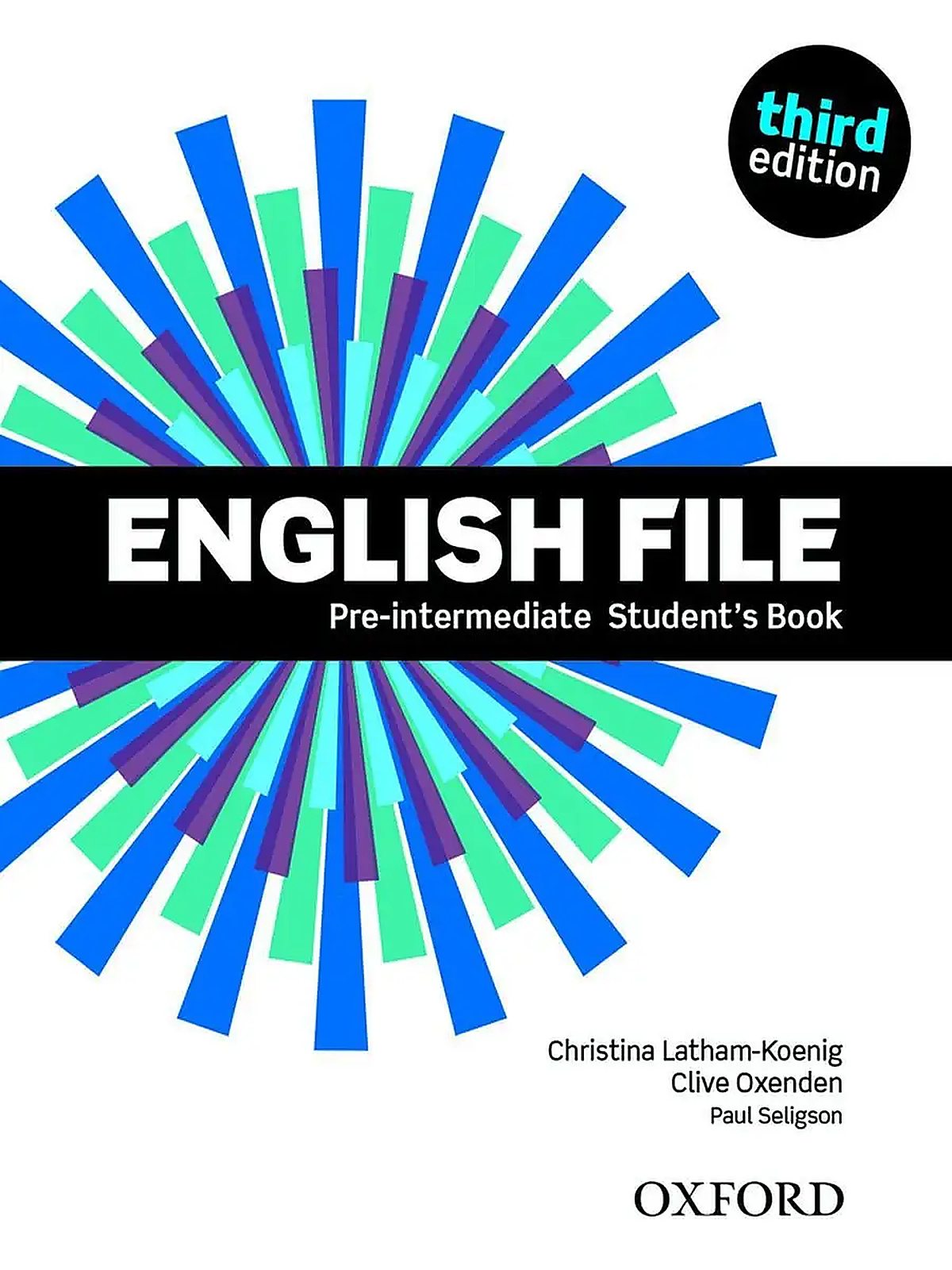 Обложка Oxford English File Pre-Intermediate Student's Book, third edition